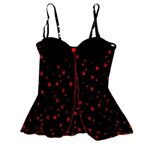 👠 5 for $25 HEARTS TEDDY SIZE 34D - Picture 2 of 8